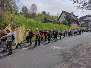 Fußwallfahrt nach Rengersbrunn 2023