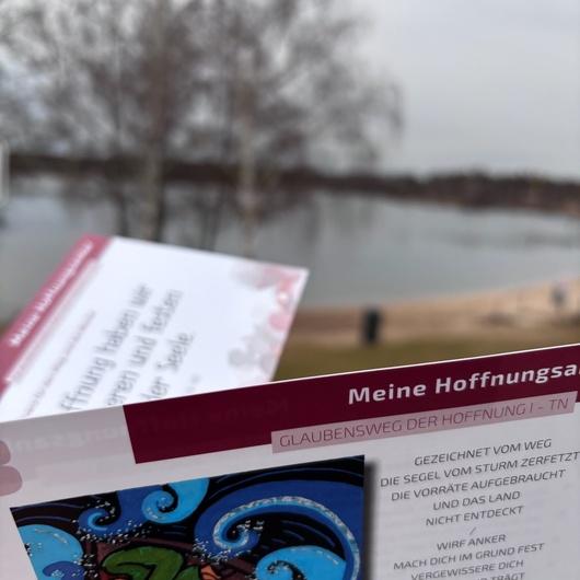 Glaubensweg "Hoffnungsanker"