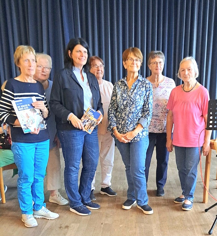 Gerda Landeck ,Heidi Geis,Hauptkommissarin Katja Heinz, Reintraud Kopf, Monika Kremer, Maria Mann, Doris Schweibert.