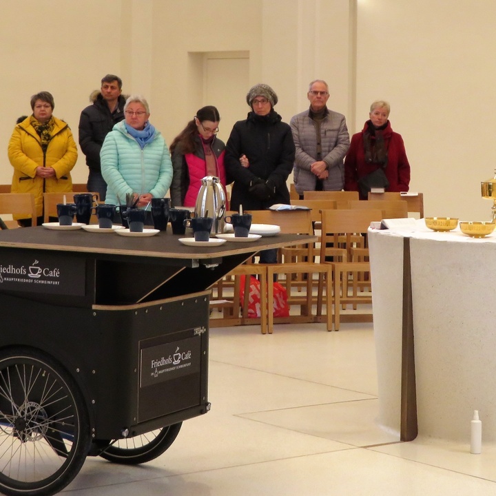 Segnung Friedhofsfahrrad