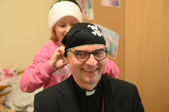 Adventsbesuch Bischof Jugendhilfezentrum Maria Schutz