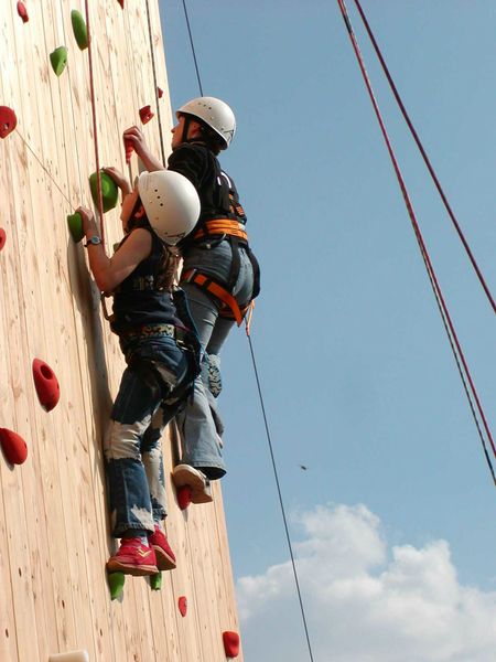 Gemeinschaftstage Hochseilgarten