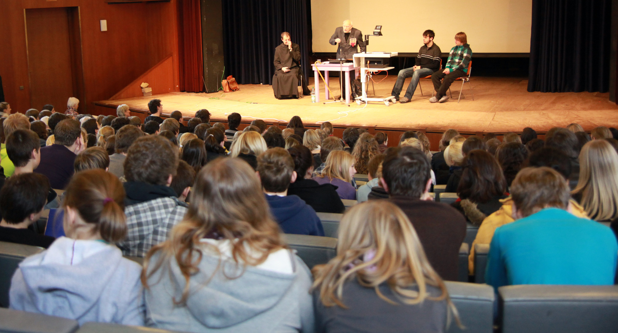 Besuch im Egbert-Gymnasium